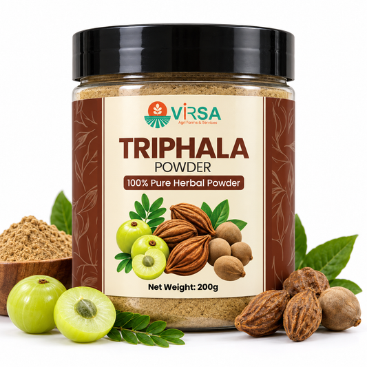 Triphala Powder — 100% Herbal & Pure (200g)