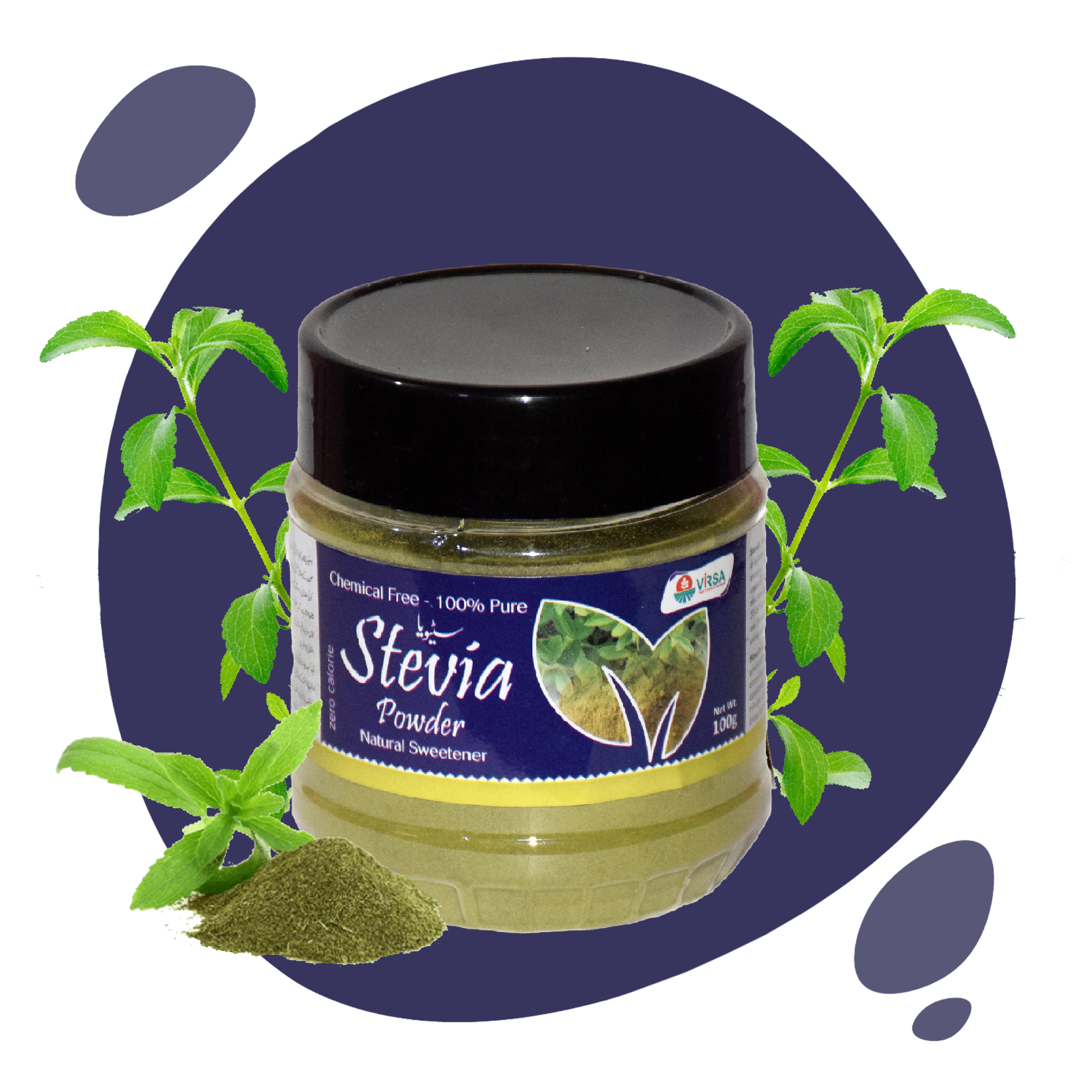 Virsa Organic Stevia -100g