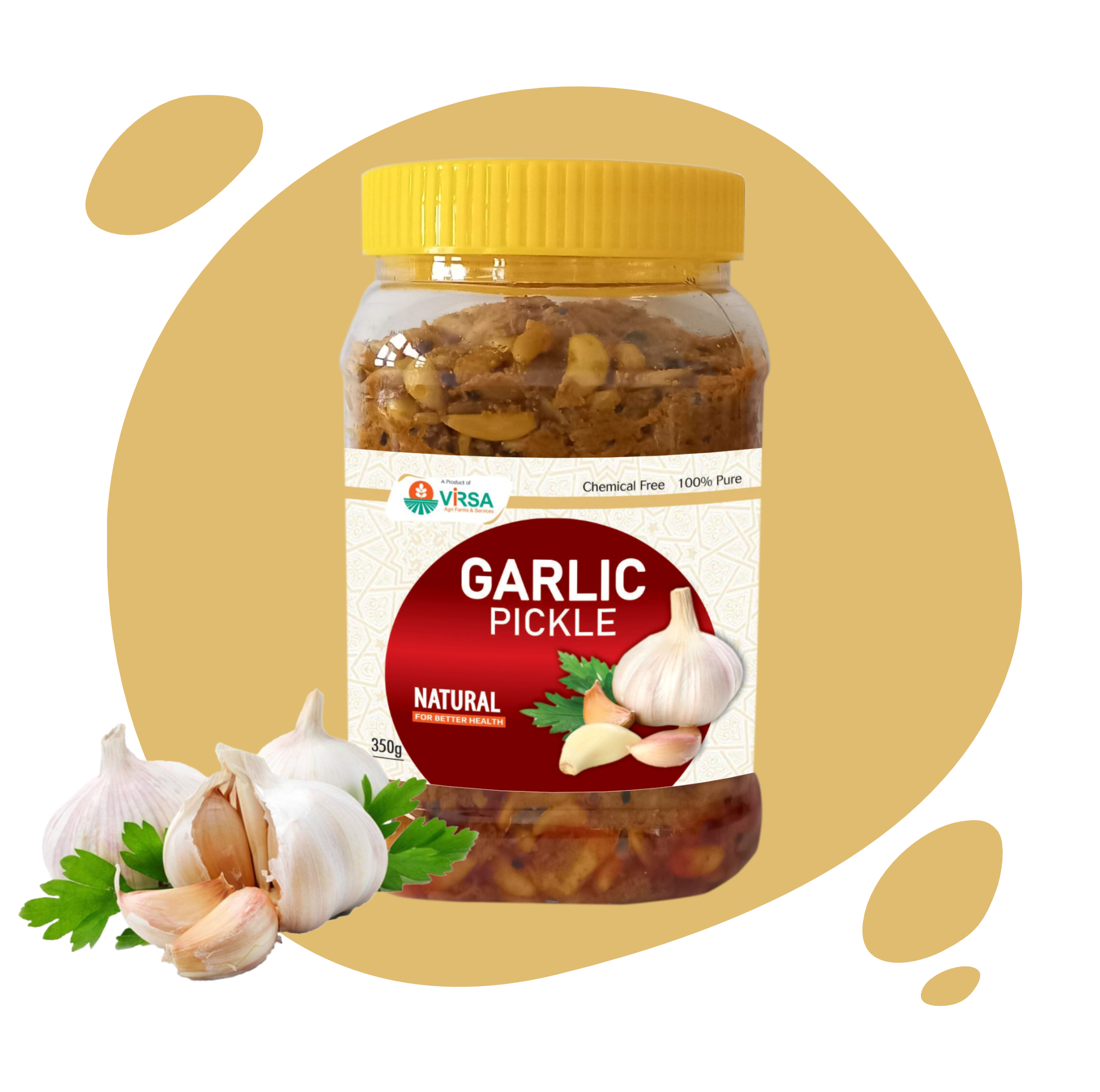 Garlic Pickle/ Lahsun Ka Achar 350 gm