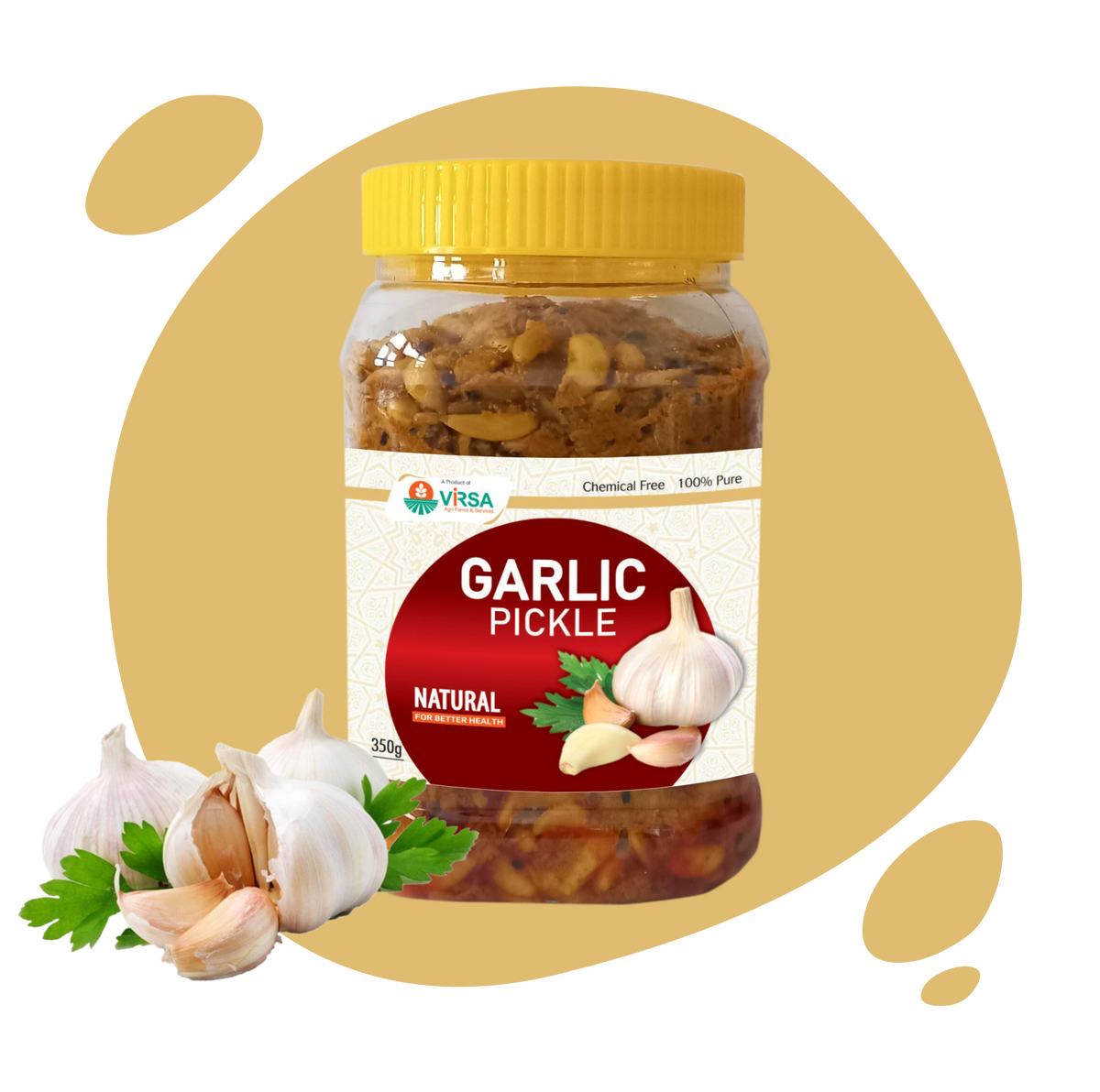 Garlic Pickle/ Lahsun Ka Achar 350 gm