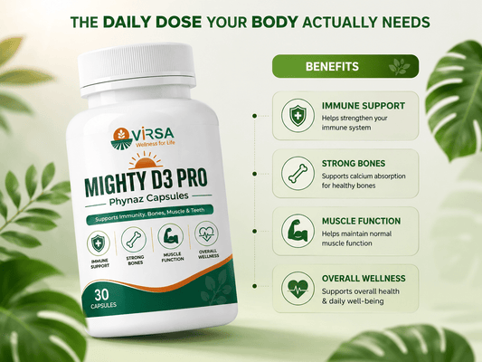 Mighty D3 Pro Phynaz Capsules - Virsa