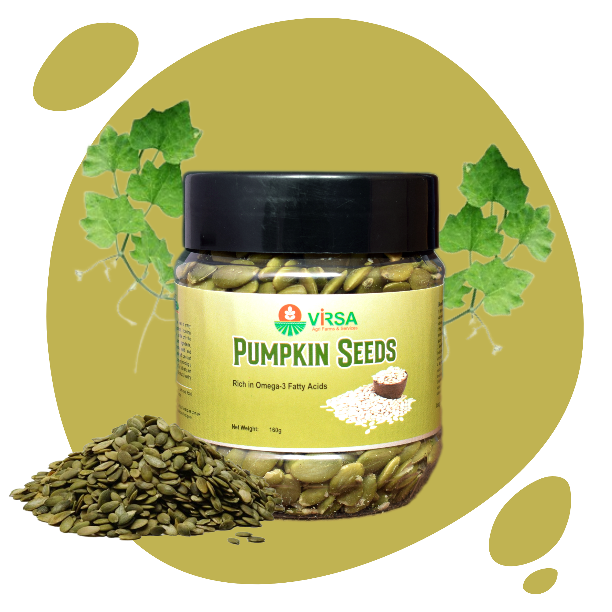 Pumpkin Seeds  [کدو کے بیج] 160g