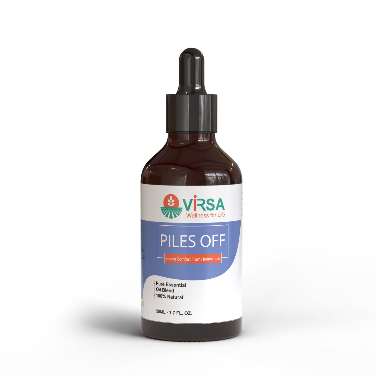 Piles Off Oil – Natural Hemorrhoid Relief Oil for Pain